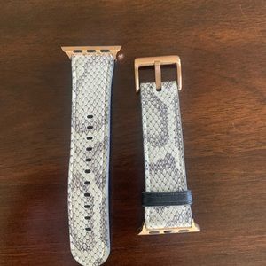 38mm rose gold snake skin Apple Watch band